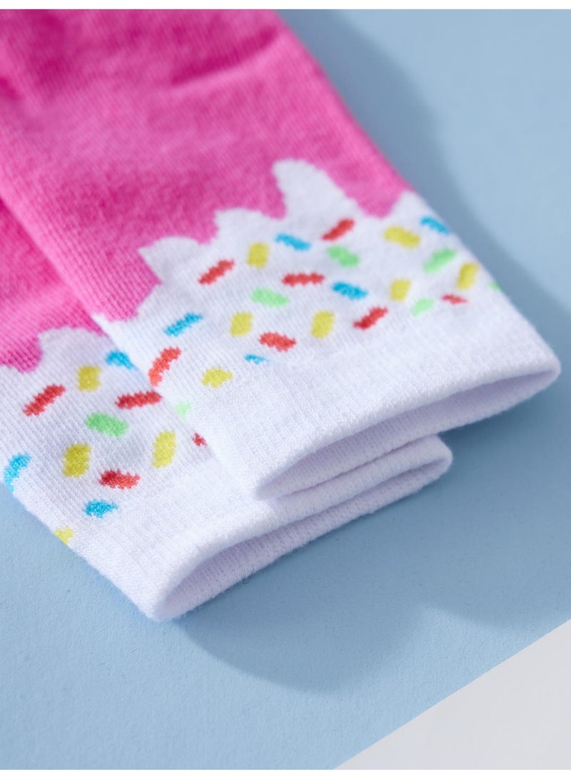 Ember and You Ice cream sprinkle socks (one pair per box) - Image 2